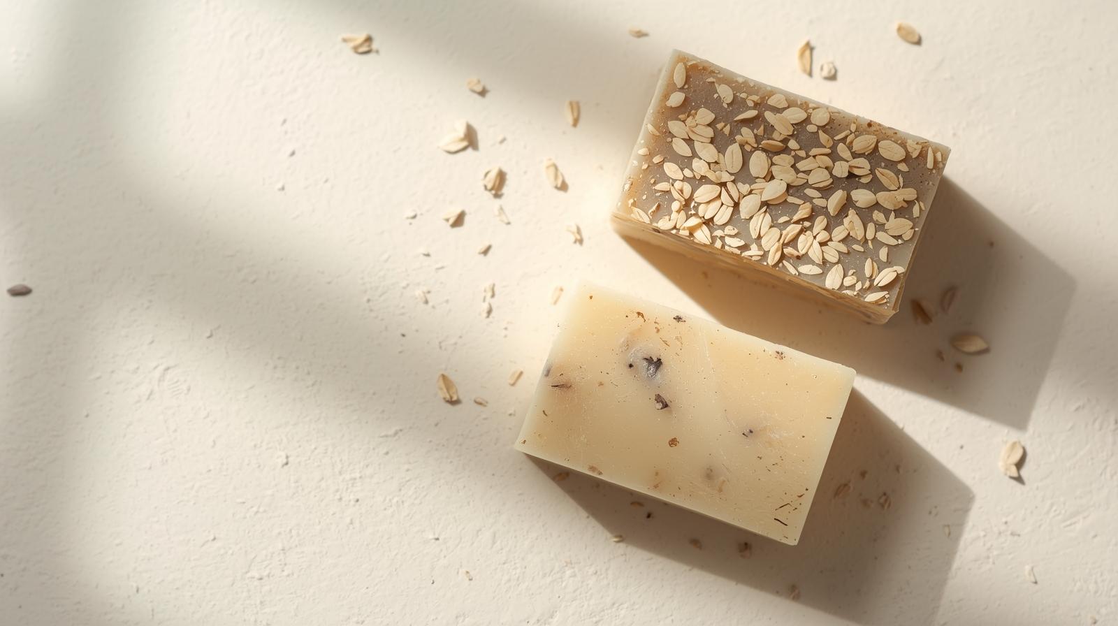 Soap Bar Natural Scent with Neem Extract 3-pack